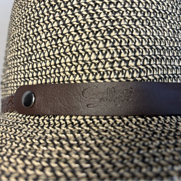 Sun Lilly Roll N Go Packable Beach Hat One Size Fits Most Floppy Leather Band - Picture 3 of 5